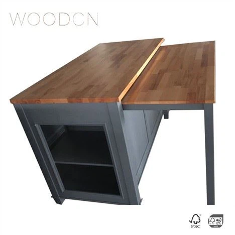 Massiivitammipuinen Butcher Block -kaapin yläosa