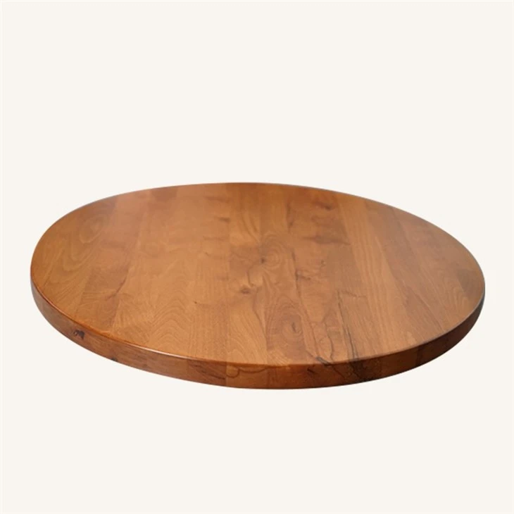 Solid Beech Wood Article Coffee Table in Cherry Color